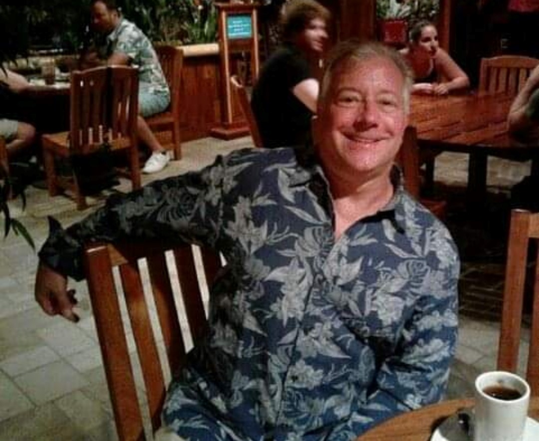 Peter at restaurant